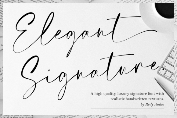 Elegant Signature Font