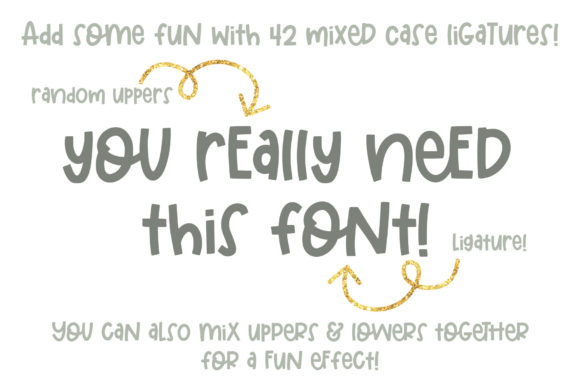 Elementary Font Poster 7