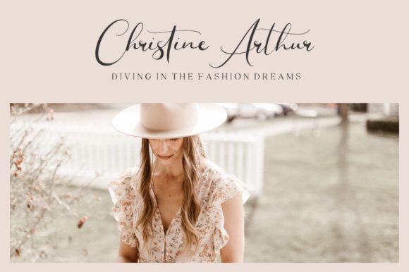 Elisabeth Raelyn Font Poster 8