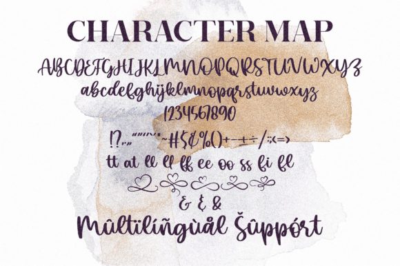 Ellisha Font Poster 13