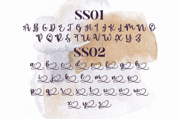 Ellisha Font Poster 14