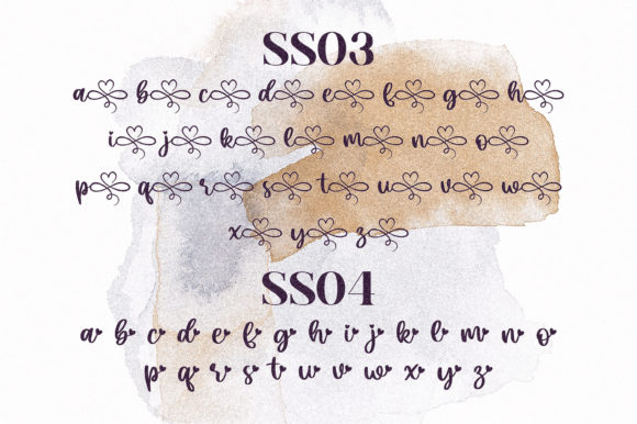 Ellisha Font Poster 15