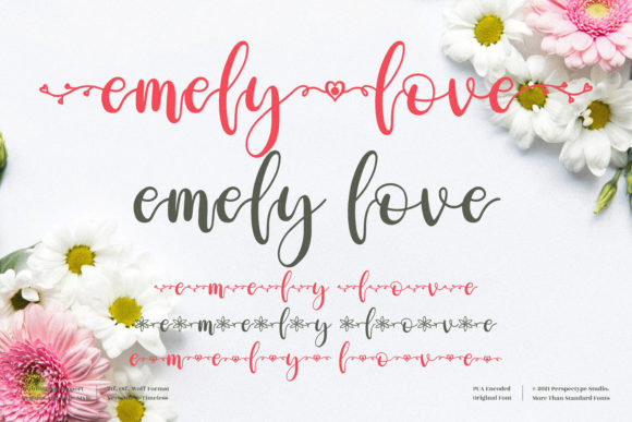 Emely Love Font