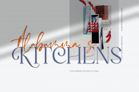Emeralde Chamerions Font Poster 3