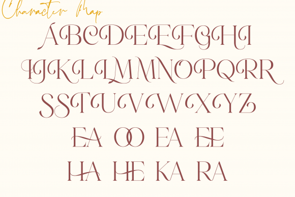 Emeralde Chamerions Font Poster 6