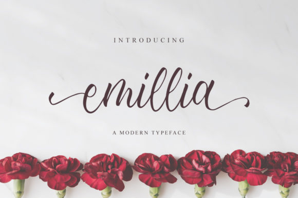 Emillia Font Poster 1