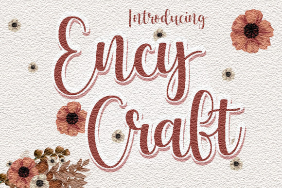 Ency Craft Font Poster 1