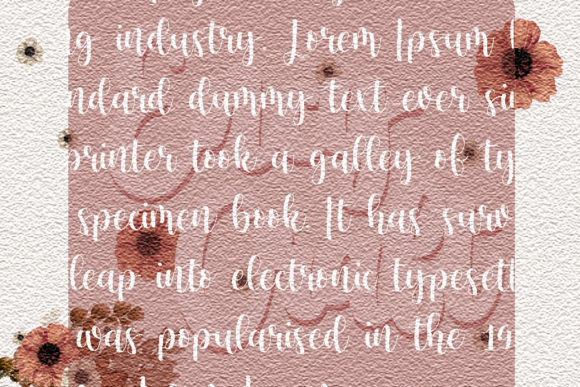 Ency Craft Font Poster 3