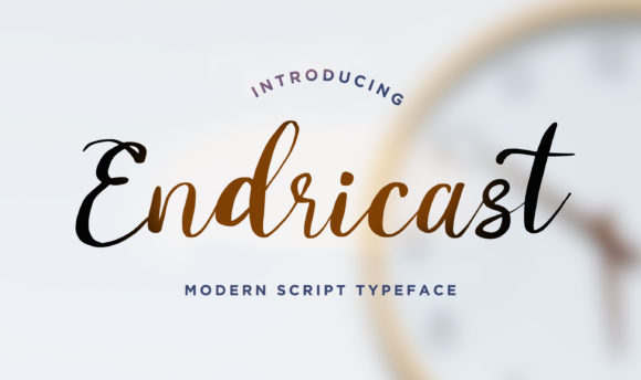 Endricast Font