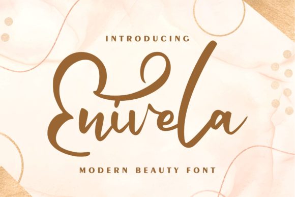 Enivela Font Poster 1