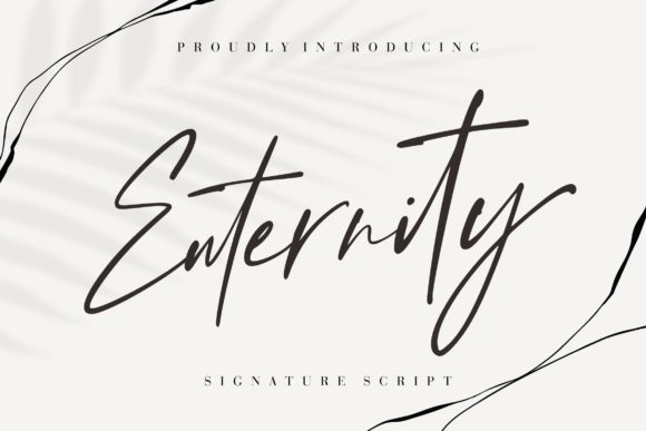 Enternity Font Poster 1