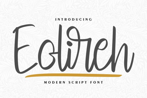 Eolireh Font Poster 1