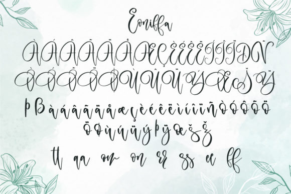 Eoniffa Font Poster 11