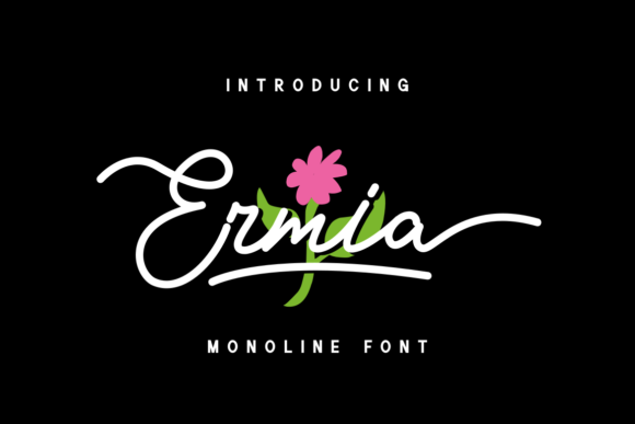 Ermia Font Poster 1