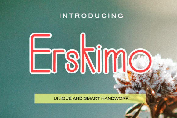 Erskimo Font Poster 1