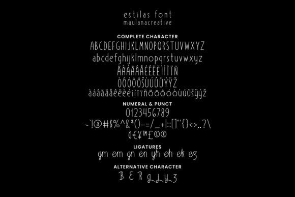 Estilas Font Poster 3