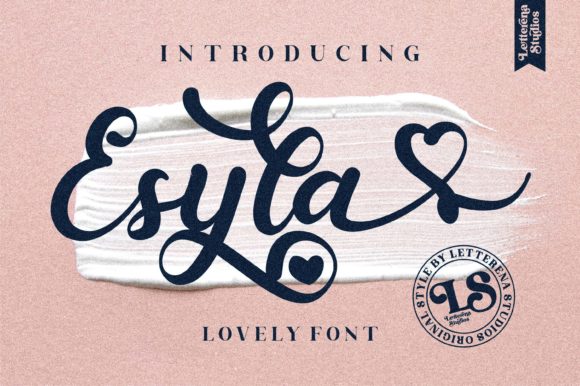 Esyla Font Poster 1