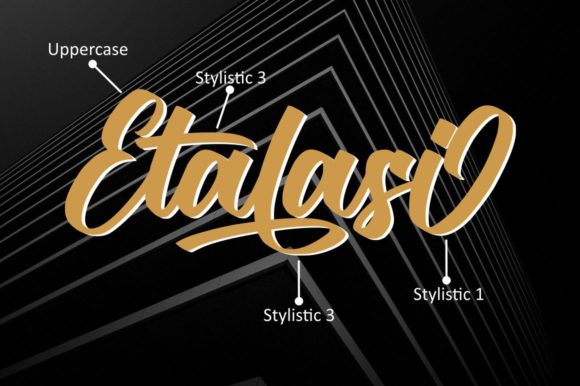 Etalasi Font Poster 7