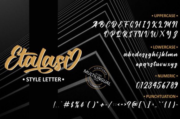 Etalasi Font Poster 8