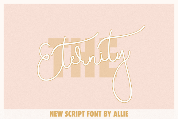 Eternity Font Poster 1