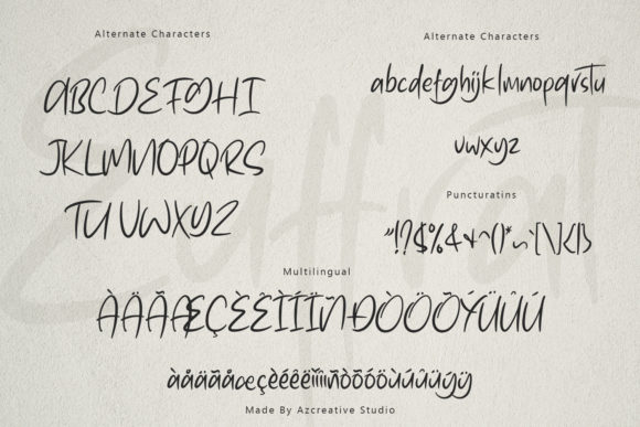 Euffrat Font Poster 10
