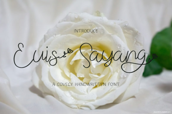 Euis Sayang Font Poster 1