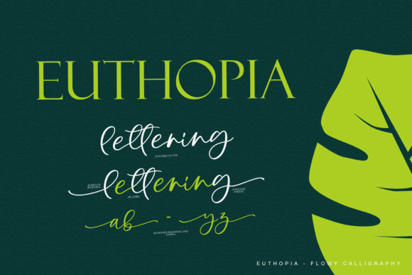 Euthopia Font Poster 8
