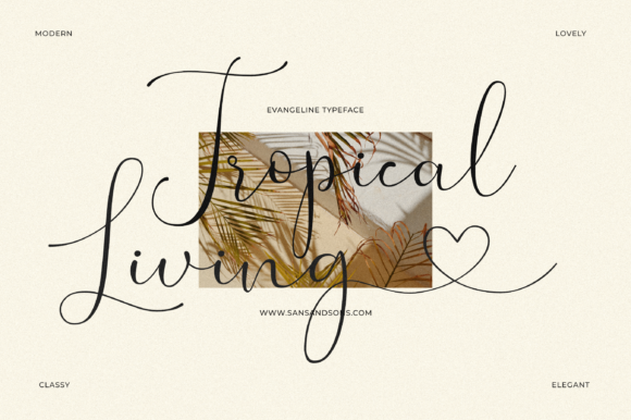 Evangelina Font Poster 7