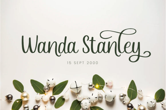 Eveliana Font Poster 2