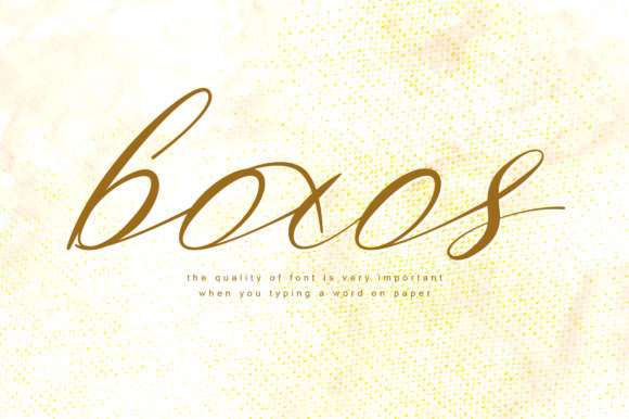 Evepos Font Poster 2