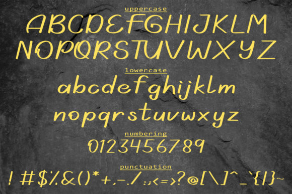 Evermount Font Poster 2