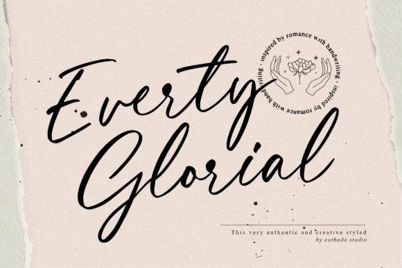 Everty Glorial Font