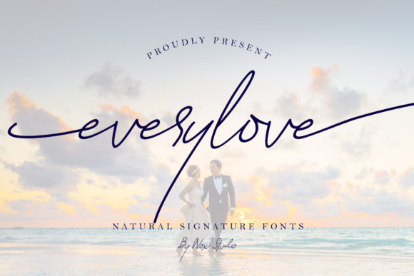 Everylove Font Poster 1