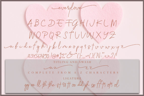 Everylove Font Poster 7