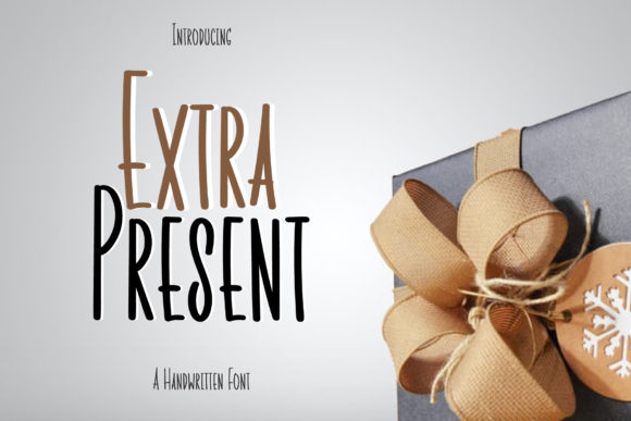 Extra Present Font Poster 1