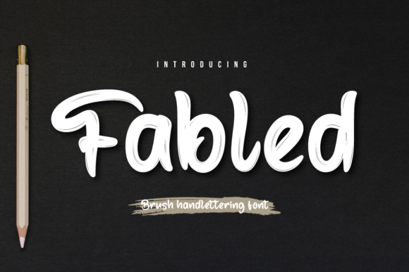 Fabled Font Poster 1