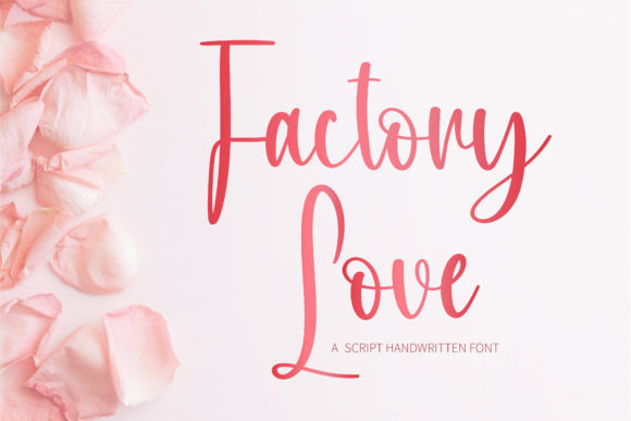 Factory Love Font Poster 1