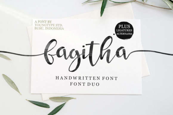 Fagitha Font Poster 1