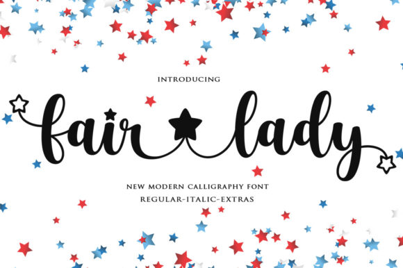 Fairlady Font Poster 1