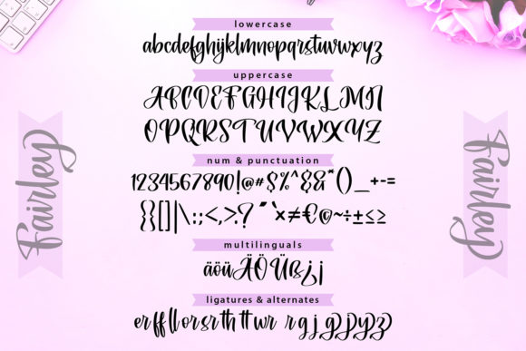 Fairley Font Poster 6