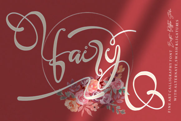 Fairy Font Poster 1