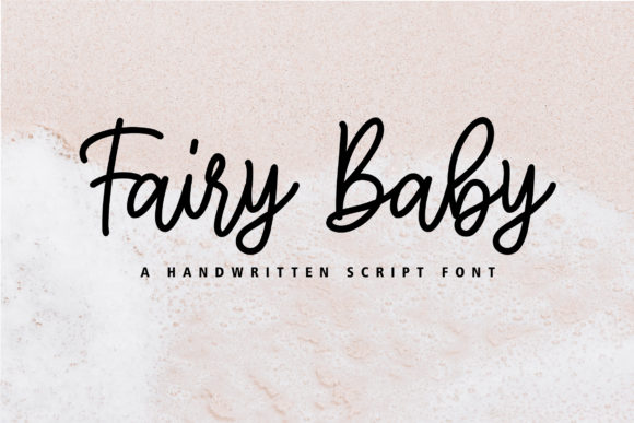 Fairy Baby Font Poster 1
