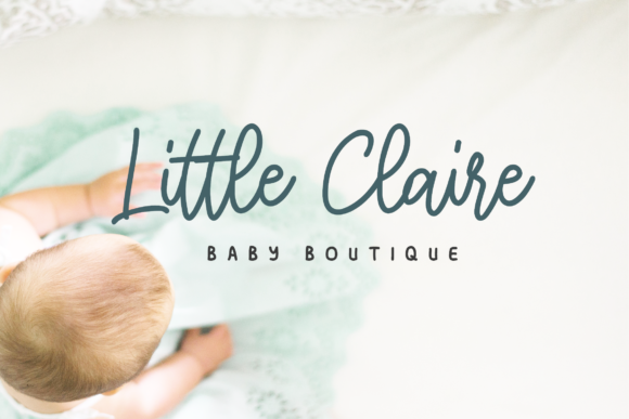 Fairy Baby Font Poster 3