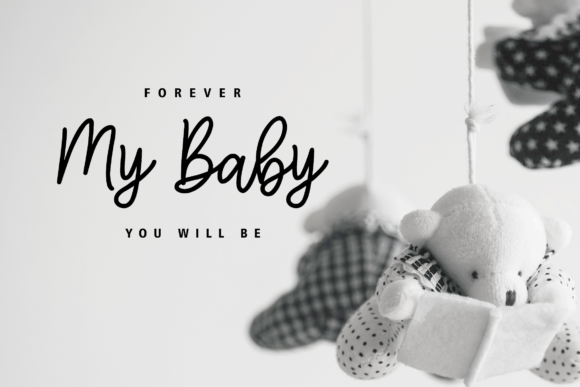 Fairy Baby Font Poster 7