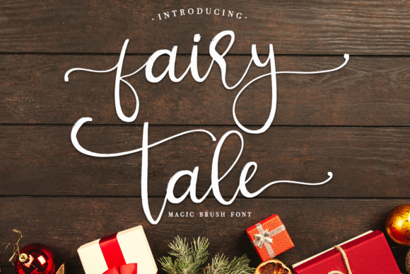 Fairy Tale Font Poster 1