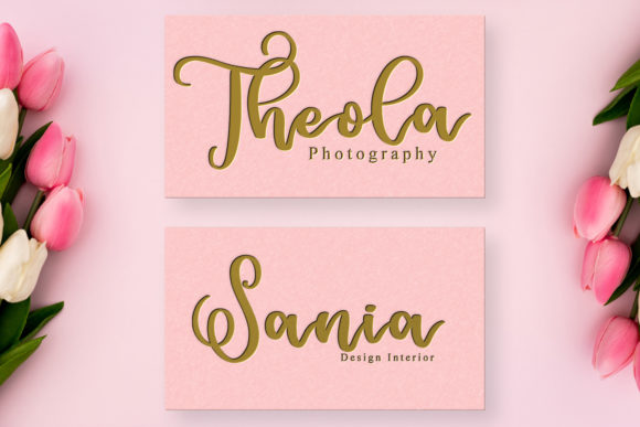 Falena Font Poster 2