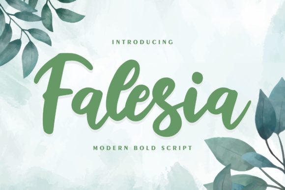 Falesia Font Poster 1
