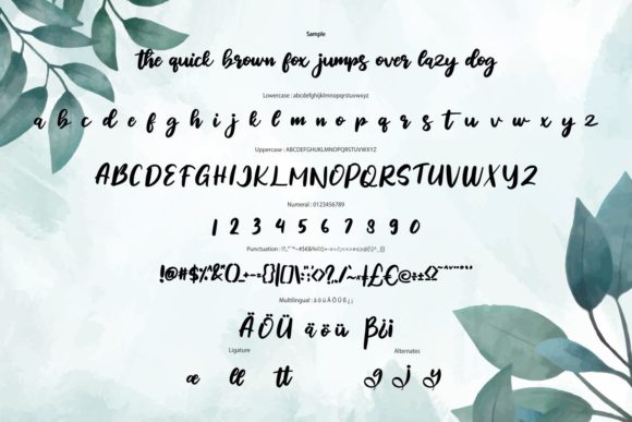 Falesia Font Poster 6
