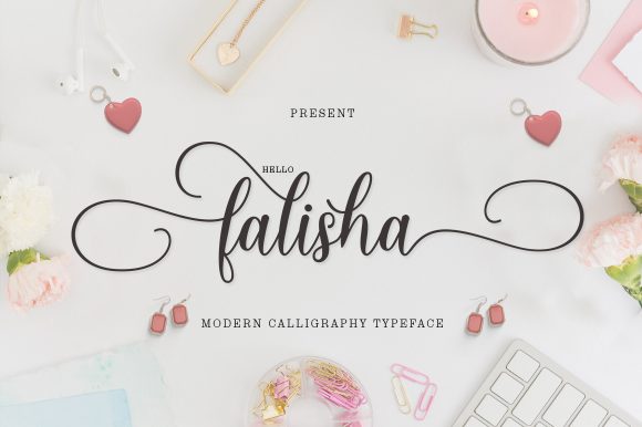 Falisha Font Poster 1