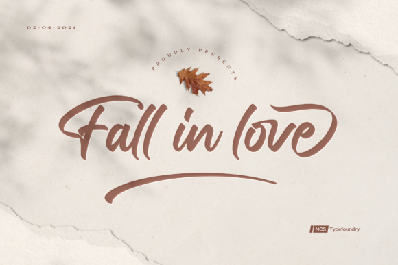 Fall in Love Font